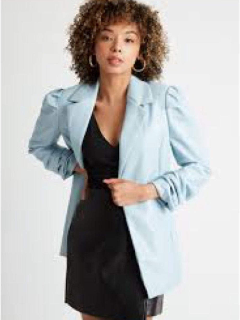 Express Light Blue Women's Blazer